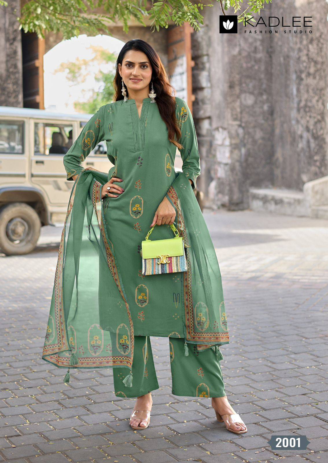 CLASSY LOOK By KADLEE 2001 To 2006 Series series Indian casual wear rayon dresses At Wholesale Price